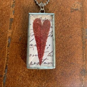 Heart Soldered Pendant
